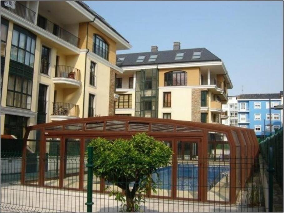 포스 Duplex Con Terraza Playa A Rapadoira 아파트 외부 사진